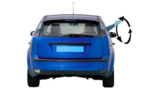 Driver Turning Left Hand Signal