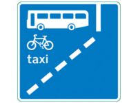 Lane Operation Time Sign