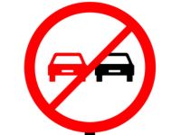 No Overtake Sign
