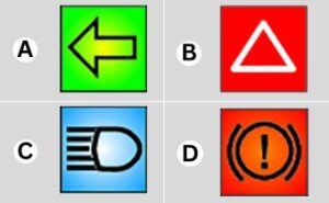 Theory Test Practice Sign