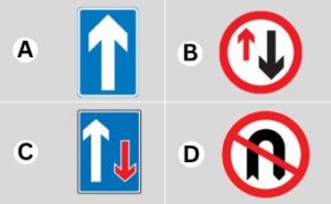 Theory Test Practice Traffic Sign