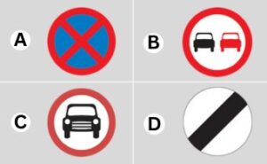 Theory Test Traffic Sign