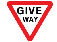 Give Way Traffic Sign