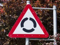 Roundabout Sign